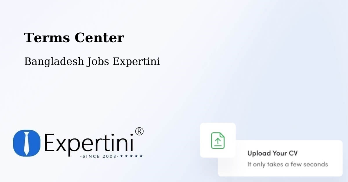 Terms of Service – Sylhet - Bangladesh Jobs Expertini